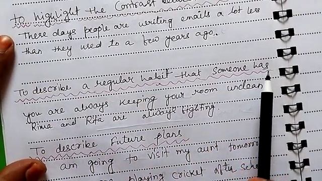 English....where to use present continuous tense... смотреть онлайн