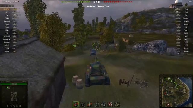 World of Tanks - Heavy Tanks - T34 Lowe FCM 50t TOG II - TOG Dive смотреть онлайн