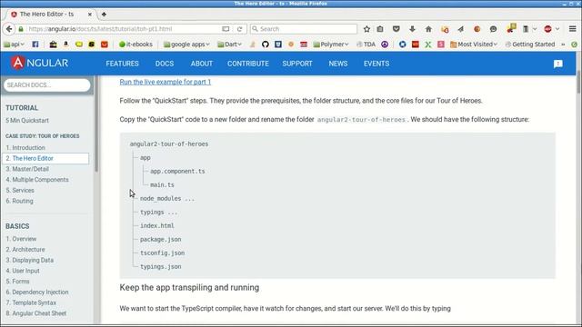 01 Hero Editor - Angular2 Dart смотреть онлайн