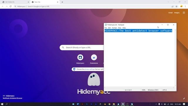 Paste As Human Typing in Antidetect Browser Hidemyacc - change browser fingerprint from 01 computer смотреть онлайн