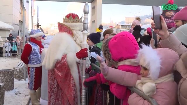Новогодний экспресс: в Уфу прибыл Дед Мороз смотреть онлайн