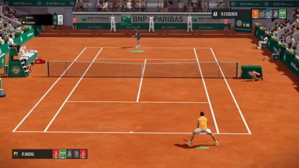 ТРЕНЕР ПО ТЕННИСУ ИГРАЕТ В TENNIS WORLD TOUR НА PLAYSTATION 4