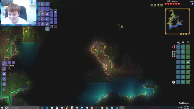 Terraria Ep8 - PINKY! смотреть онлайн