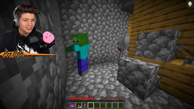 7 Ways to Prank Noob1234's Minecraft House! смотреть онлайн