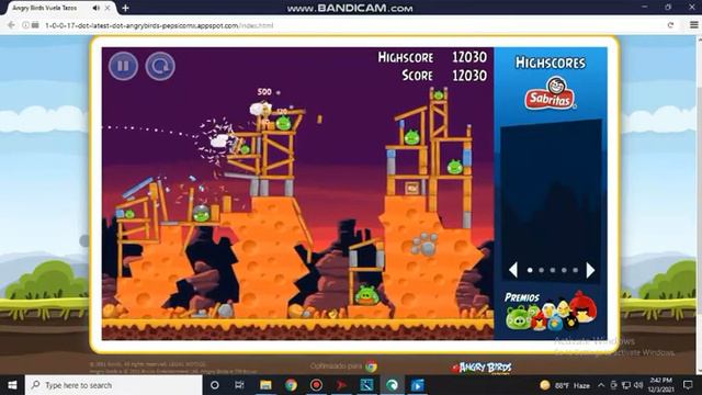 Angry Birds Vuela Tazos Gameplay All levels смотреть онлайн