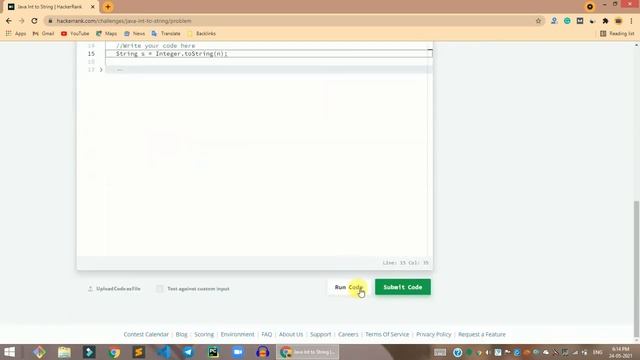 HackerRank Java Int to String problem solution | Java problems solutions | Programmingoneonone смотреть онлайн