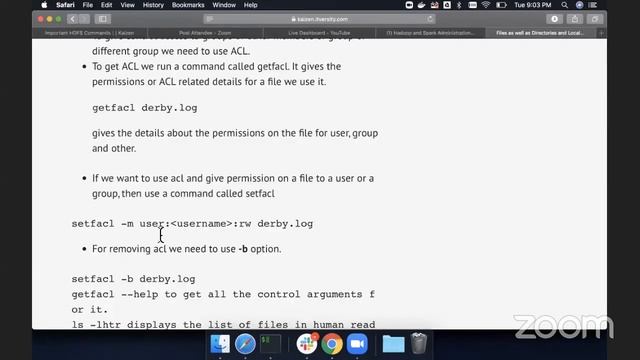 Hadoop and Spark Administration - Review of ACLs смотреть онлайн