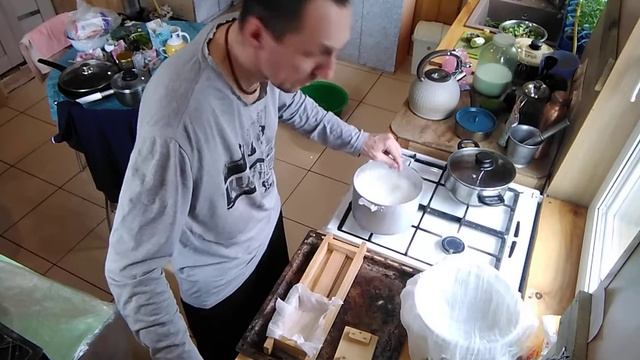 Делаем основу вкуснейших вегетарианских блюд, сыр Панир, легко и просто! смотреть онлайн