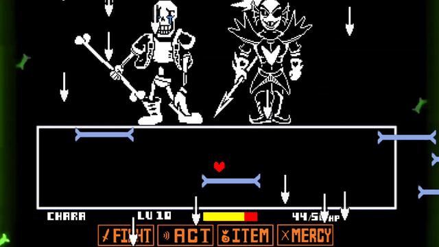 Undertale: Disbelief | Papyrus And Undyne Encounter | Battle Animation
