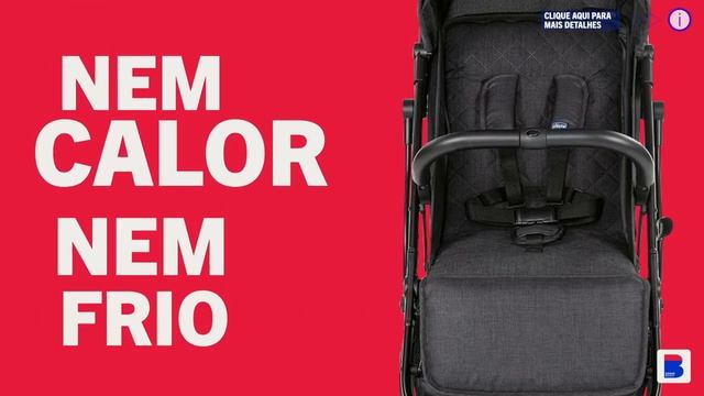 SEGURO, CONFORTÁVEL E ESTILOSO! CARRINHO DE BEBÊ CHICCO TROLLEY ME - TUDO SOBRE смотреть онлайн