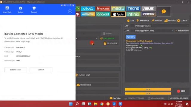 ?ipad Mini 4 | Icloud Bypass With UnlockTool | With Full Details- Bypassing Mini 4 Icloud @Apple