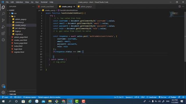 41. Redirect To List User Khi Create User Success смотреть онлайн