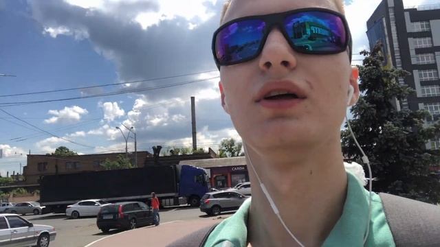 Пешком через весь Киев. От АКАДЕМГОРОДКА до ЛЕСНОЙ прогулка по столице в сандалях. смотреть онлайн