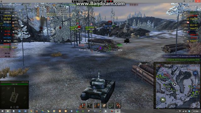 World of Tanks || AMX 13 90 Mastery South Arctic Region смотреть онлайн