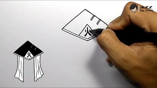 How to draw Hokage Hat step by step смотреть онлайн
