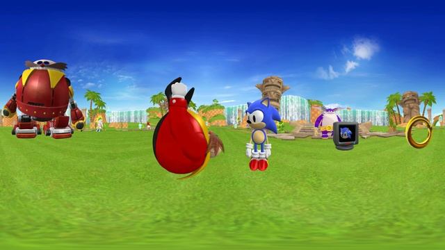 Sonic the Hedgehog! - 360° - Spinning my Tails Meme DR EGGMAN (The First 3D VR Game Experience!) смотреть онлайн