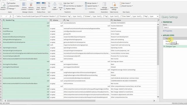 Use a Cell to feed a variable into Excel Power Query to bring back XBRL смотреть онлайн