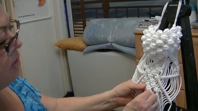 Макраме. Плетём собаку, пуделя. Часть 2 смотреть онлайн