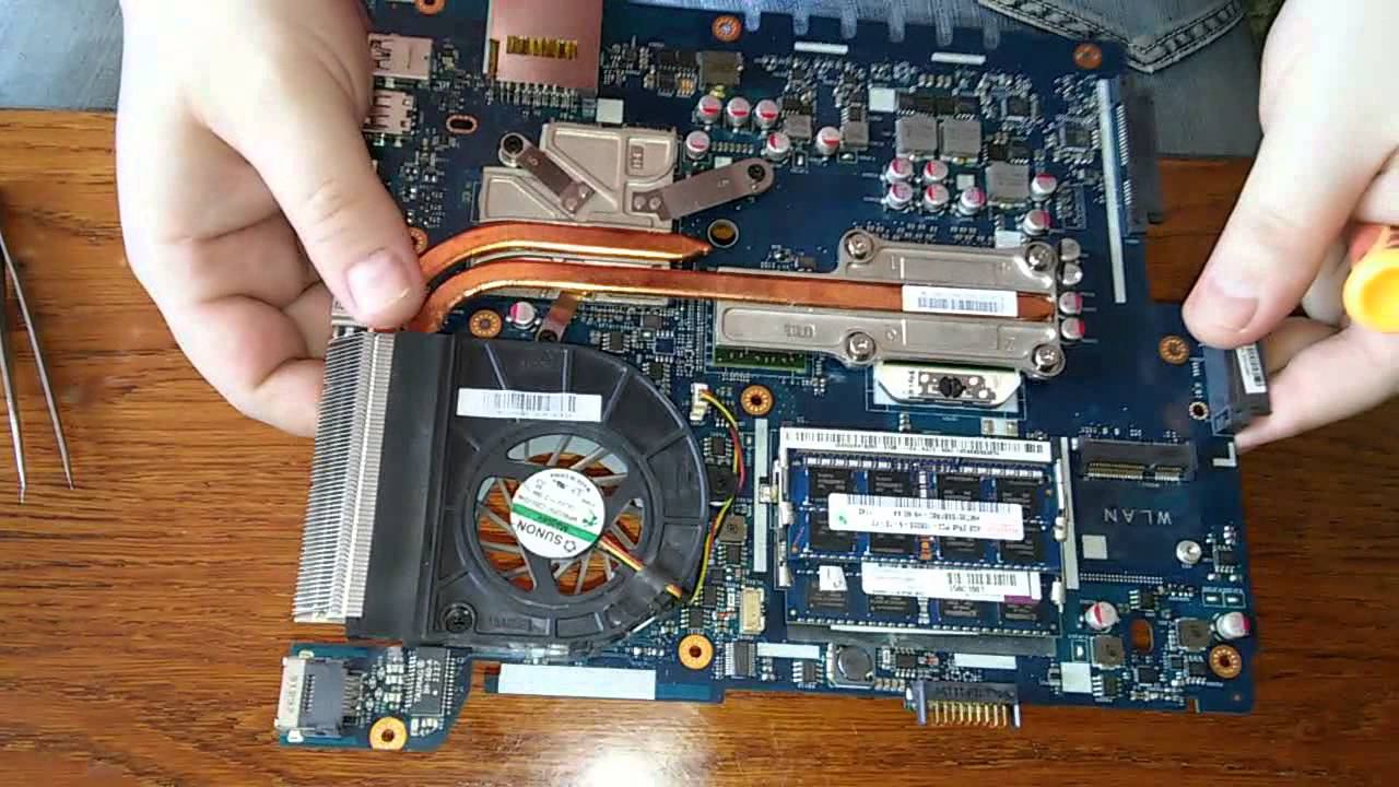 Разборка ноутбука asus k53ta с заменой вентилятора охлаждения смотреть онлайн