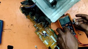 Panasonic Music System SA-VK80D Red Light Blinking no power Fault Fixed in Tamil