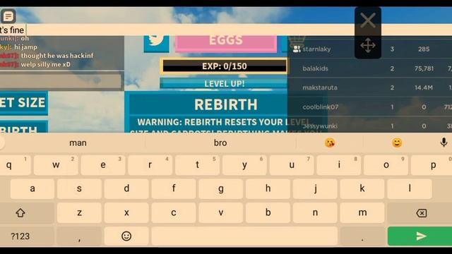 Rabbit Simulator:How to Auto Rebirth on a hiding spot (READ DESCRIPTION) смотреть онлайн