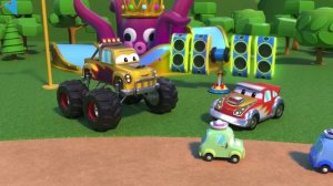 ЗЛОЙ РОБОТ ЗАГИПНОТИЗИРОВАЛ Автомобильный Город! СУПЕР РОБОТ спешит на помощь! - Робот и Пожарный