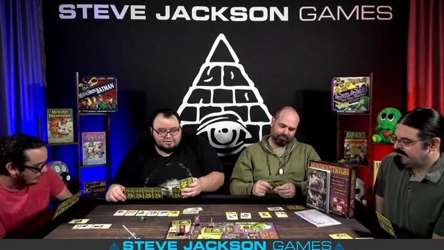 SJGames Live - Celebrate Choose Cthulhu's success on Kickstarter with a game of Munchkin Cthulhu!! смотреть онлайн