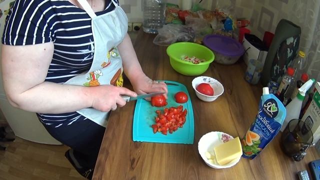 Салат с крабовыми палочками *Красное море*.Рецепт от нашей подписчицы .red sea salad смотреть онлайн