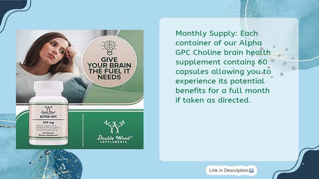 TOP 5 BEST ALPHA GPC SUPLEMENT 2023 смотреть онлайн