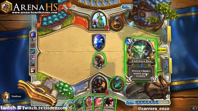 Hearthstone en español - Competitivo - Lifecoach´s Deck смотреть онлайн