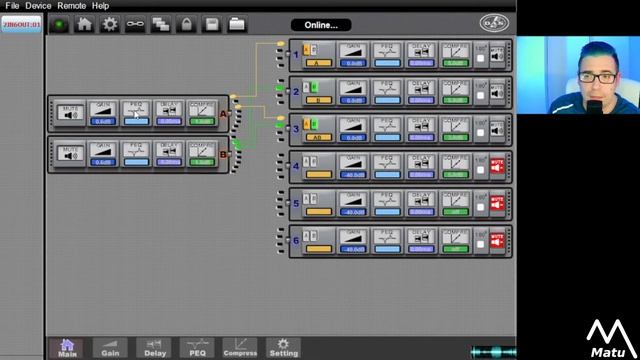 Das Audio DSP-226 | SOFTWARE | Procesador De Sonido | Matu Eventos