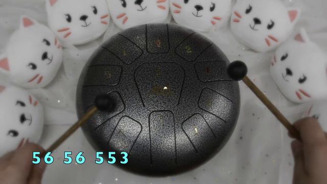 Snow (Yuki) ❄️ | Relaxing Tongue Drum Cover With Tabs By Xindify