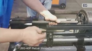Станок для нарезки резьбы на арматуре JBG-40