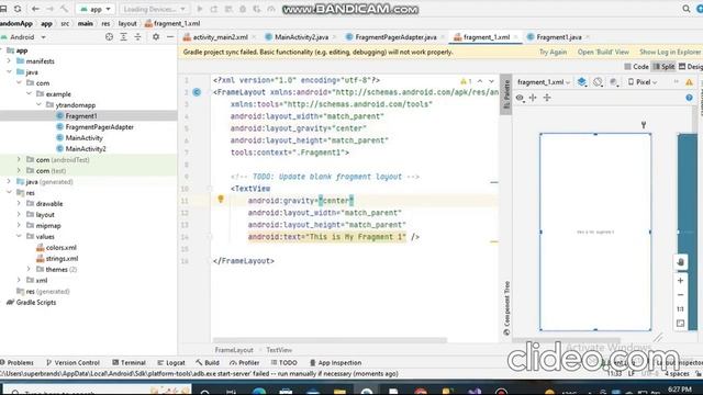 Tab Layout With Fragments . Tab Layout Tutorial 2022. смотреть онлайн