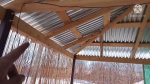 Беседка, зимой