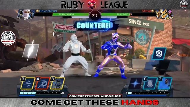 Tommy Oliver Vs Aiyon | Ranked Ruby League Battle | Power Rangers Legacy Wars смотреть онлайн