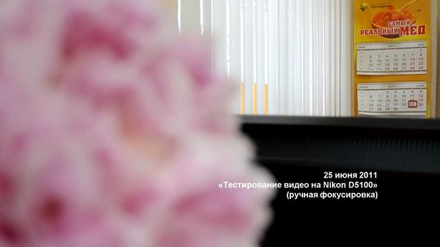 Тестирование видео Nikon D5100 смотреть онлайн