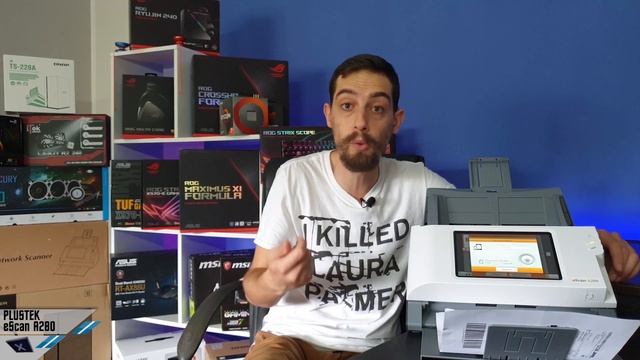 Plustek eScan A280 - recensione смотреть онлайн