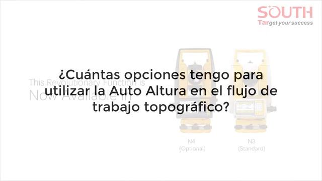 Estación Total SOUTH N3 - Luces guías para replanteo y Auto Altura! смотреть онлайн