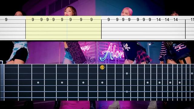 Lovesick Girls - BLACKPINK - VELOCIDAD 75% - BLACKPINK - Guitarra Tutorial - Tab - GuitarMelody смотреть онлайн