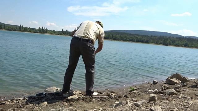 Ловля на живца.Ловля на резинку, с берега.2о18. смотреть онлайн