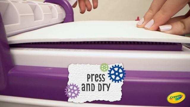 Crayola Paper Maker, How to Make Paper || Crayola Product Demo смотреть онлайн