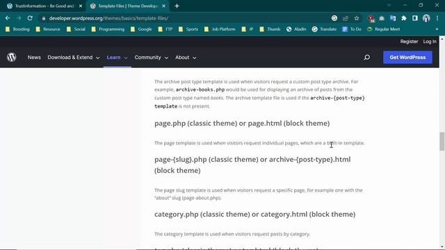WordPress Default Template Files Detailed Explanation || WordPress Theme Development смотреть онлайн