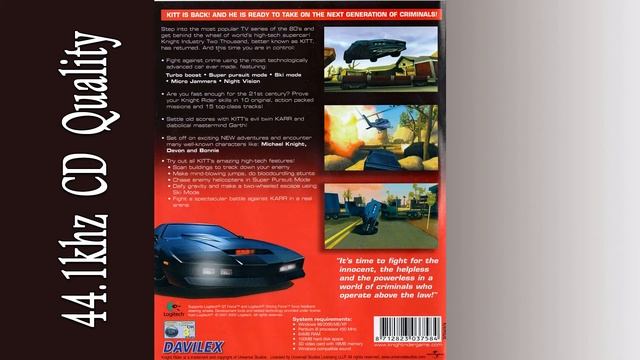 Knight Rider: The Game Soundtrack (2002) - CD Music