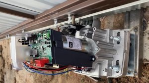 Привод для откатных ворот BFT на 600 кг в деле