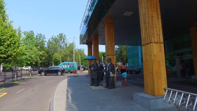 Парк Победы и Площадь 10 Апреля в Одессе смотреть онлайн