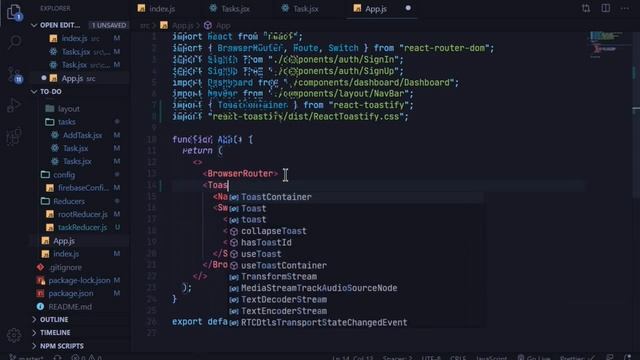 CRUD Operations #11 | react-redux-firebase v3 tutorial смотреть онлайн