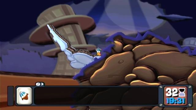 Just collecting my spaceship parts... | Worms: A Space Oddity | Magnus Tsunami Gaming смотреть онлайн