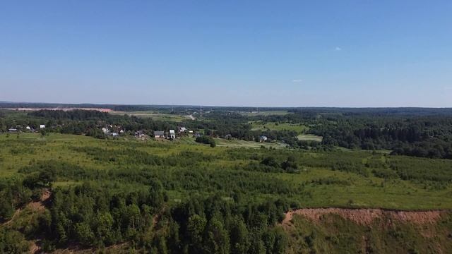 Сычево Волоколамский р-н озеро с квадрокоптера 2021 смотреть онлайн