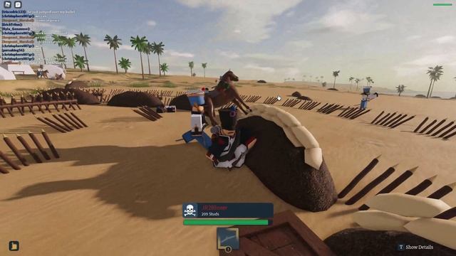 Roblox Men of War Battles - French Firefight смотреть онлайн